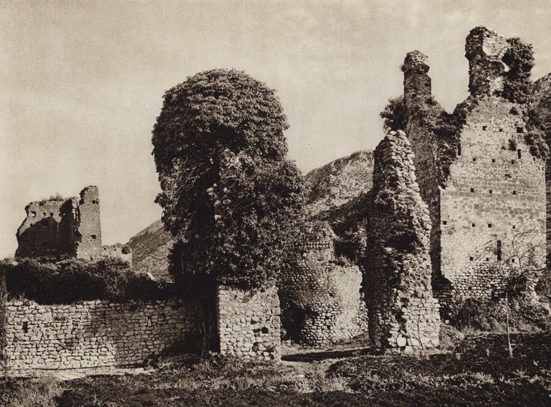 Italien: Ruinen von Ninfa von Kurt Hielscher