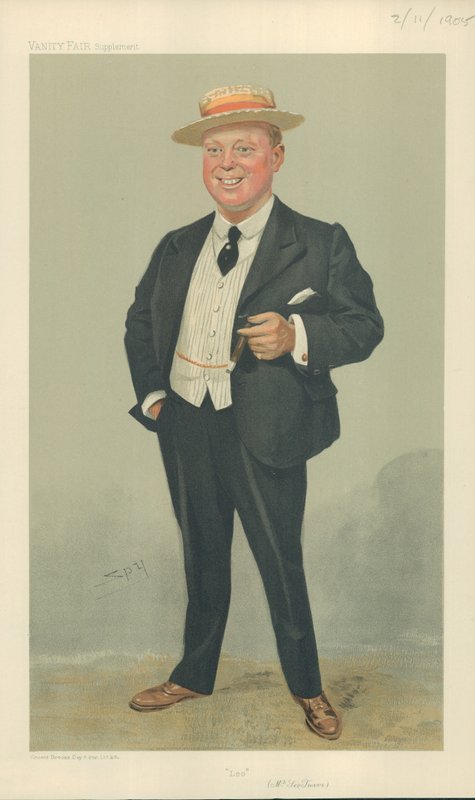 Leo Trevor, Leo, 2. November 1905, Vanity Fair Karikatur von Leslie Matthew Ward