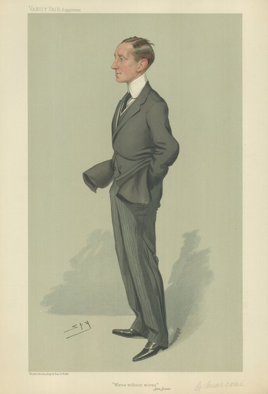 Mr G Marconi von Leslie Matthew Ward