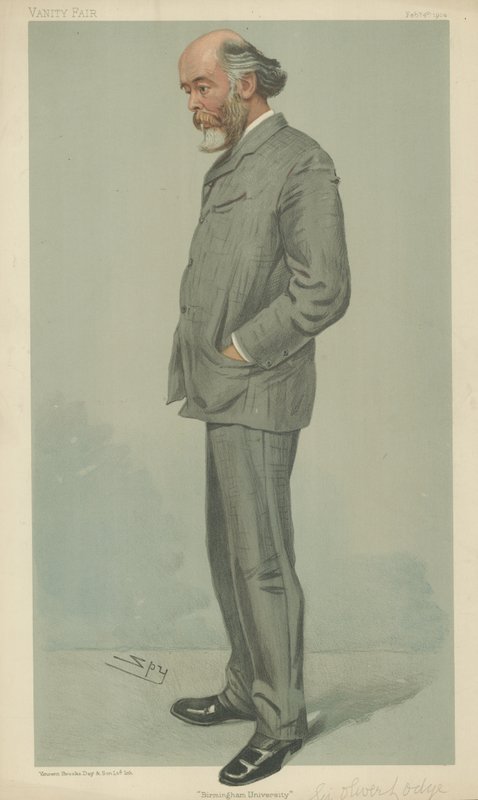 Sir Oliver Joseph Lodge von Leslie Matthew Ward