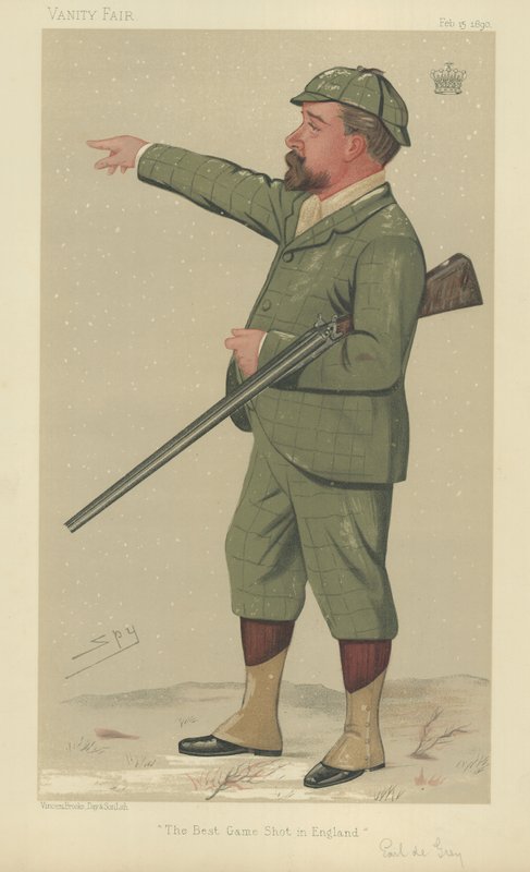 Der Earl de Grey von Leslie Matthew Ward