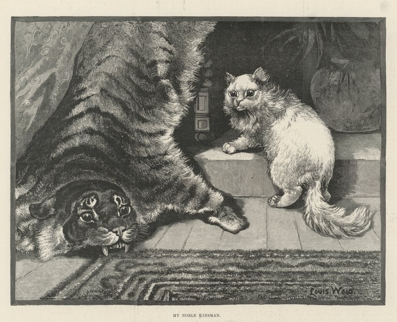 Mein edler Verwandter von Louis Wain