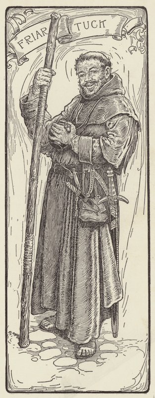 Bruder Tuck von Louis John Rhead