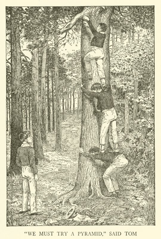 Illustration für Tom Browns Schulzeit von Louis John Rhead