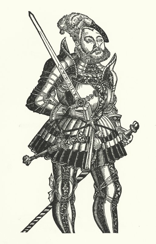 Johann Friedrich I., Kurfürst von Sachsen von Lucas the Elder (after) Cranach