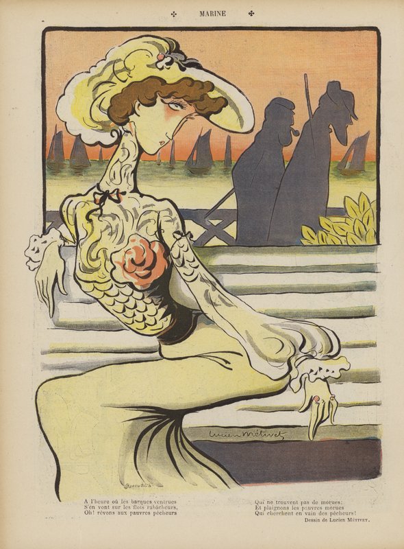 Illustration für Le Rire von Lucien Metivet