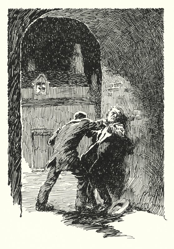 Illustration für Das Bildnis des Dorian Gray von Oscar Wilde von Lui Trugo