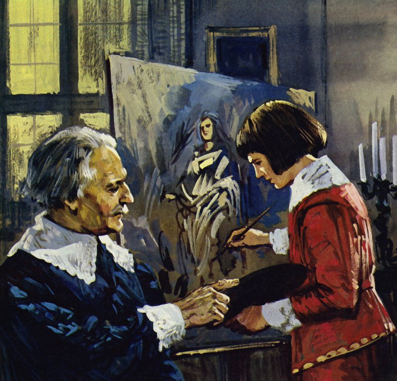 Anthony Van Dyck studierte als Junge bei einem lokalen Maler namens Henry Van Balen von Luis Arcas Brauner