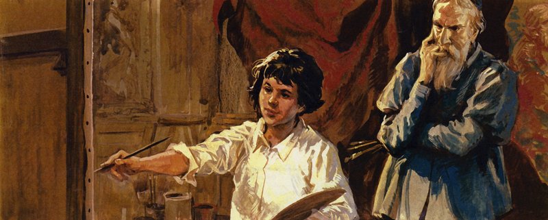 Als Titian das Talent seines neuen Schülers sah, war er entschlossen, ihn loszuwerden von Luis Arcas Brauner