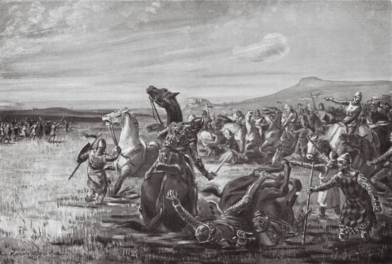 Die Schlacht von Orchomenos von Margaret (after) Dovaston