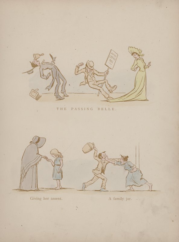 Seite aus den Humours of Cynicus von Martin  Anderson