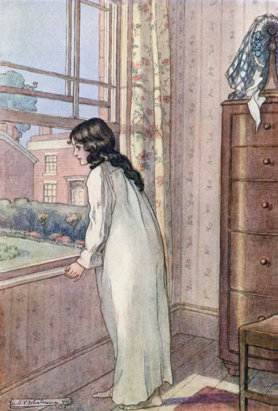 Illustration für Wives and Daughters von Mrs. Gaskell von Mary V. Wheelhouse