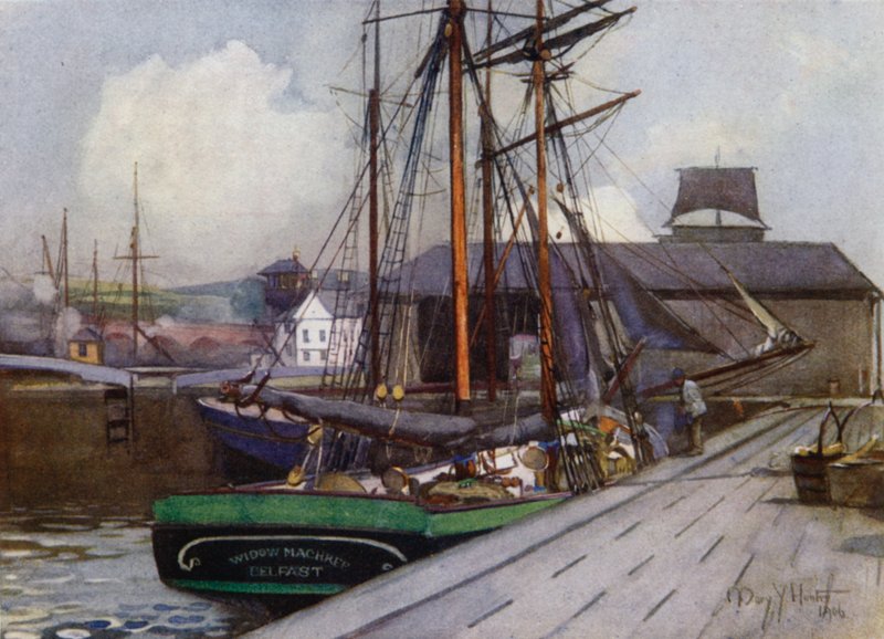 Eingang zum Clyde- und Forth-Kanal, Bowling von Mary Young Hunter