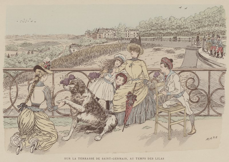 Illustration für Paris Brillant von Maurice Charles Mathieu Bonvoisin