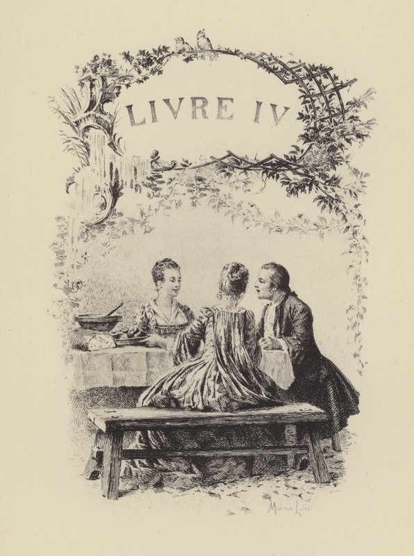 Illustration für Buch IV von 