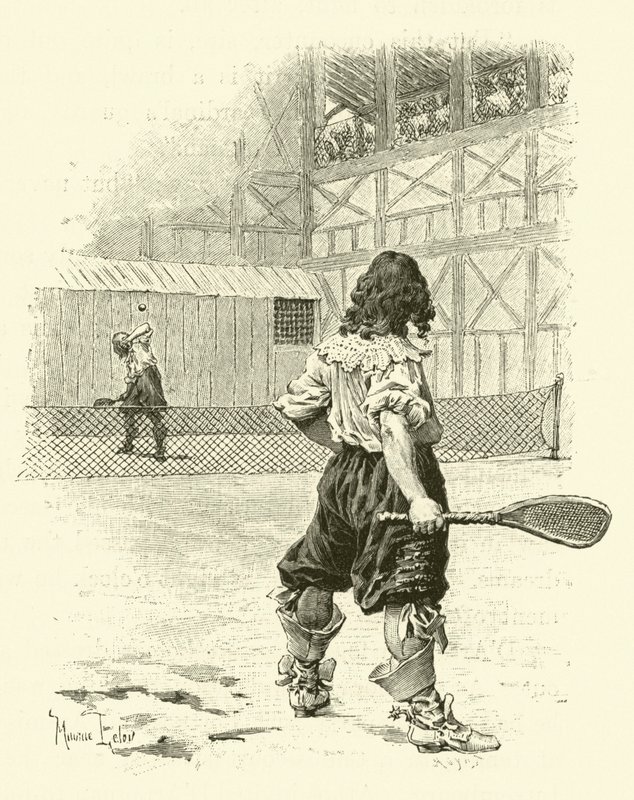 Illustration für Die drei Musketiere von Maurice Leloir