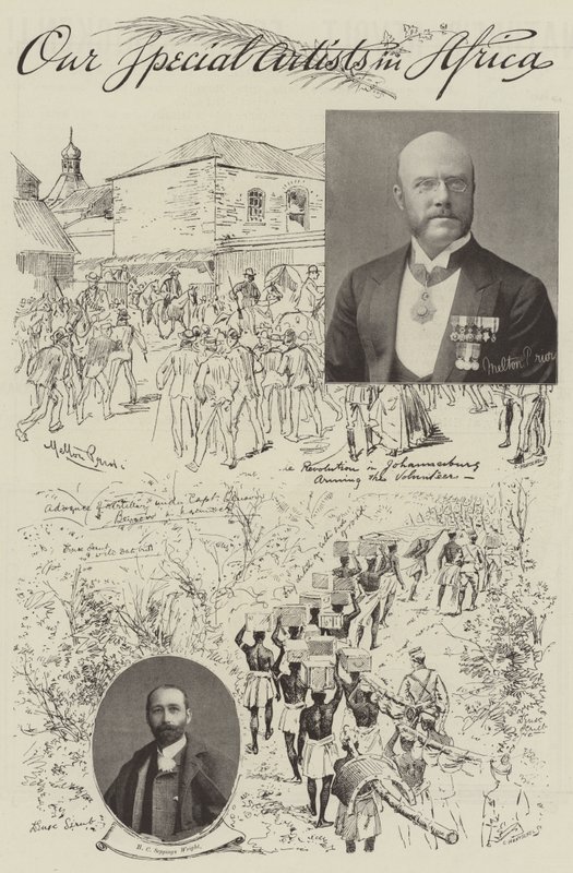 Unsere Spezialkünstler in Afrika von Melton Prior