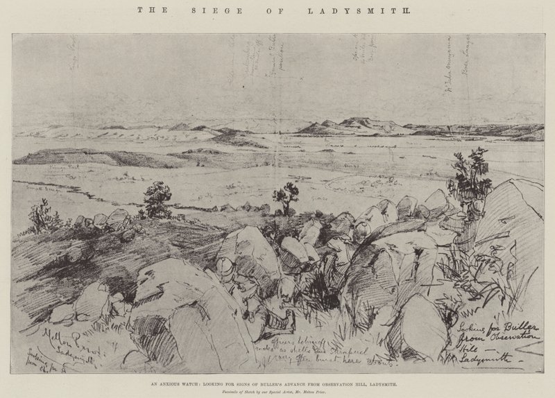 Die Belagerung von Ladysmith von Melton Prior