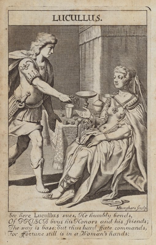 Lucullus, römischer Politiker von Michael Burghers