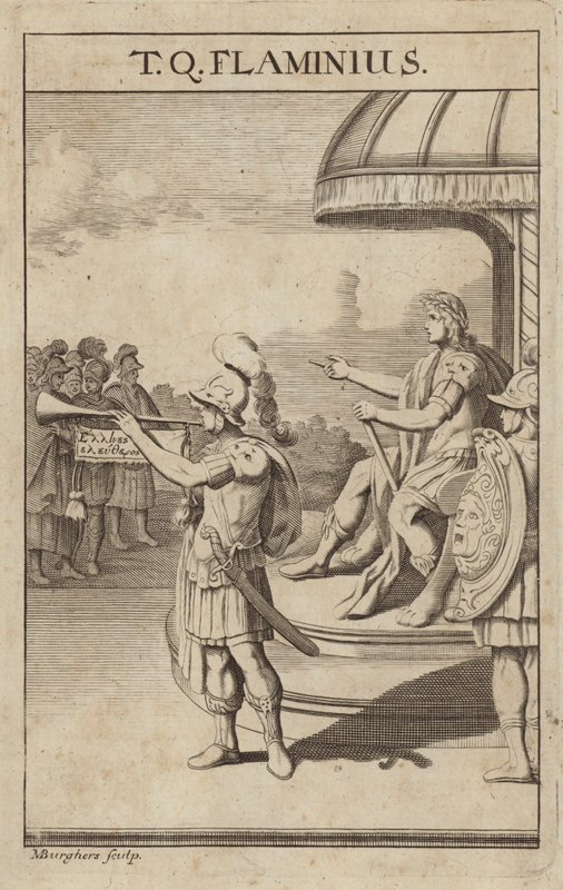 Titus Quinctius Flamininus, römischer General von Michael Burghers