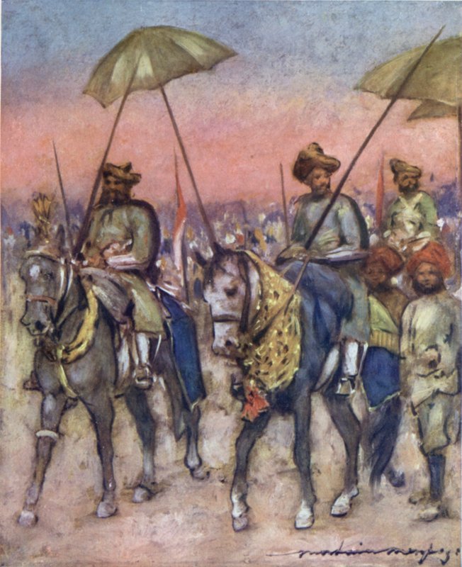 Häuptlinge des Shan-Staates von Mortimer Ludington Menpes