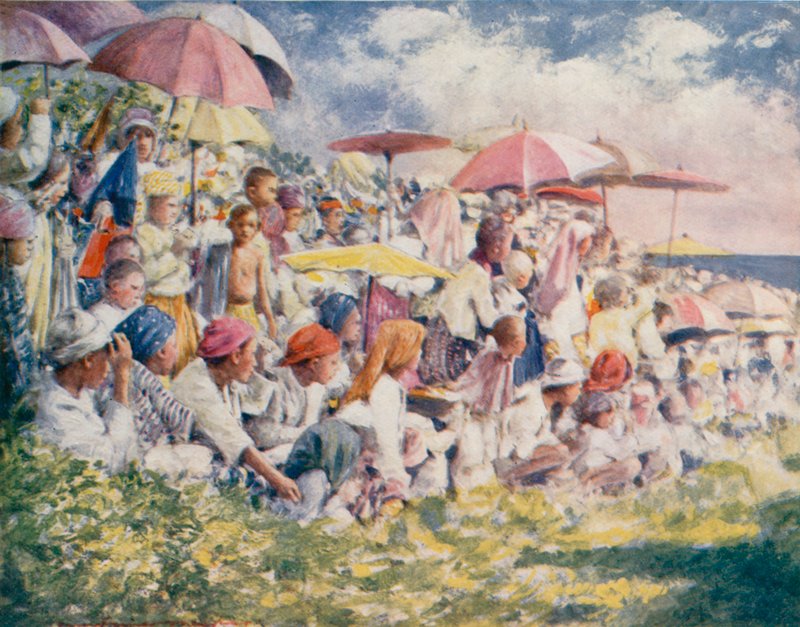 Ein Bootsrennen beobachten von Mortimer Ludington Menpes