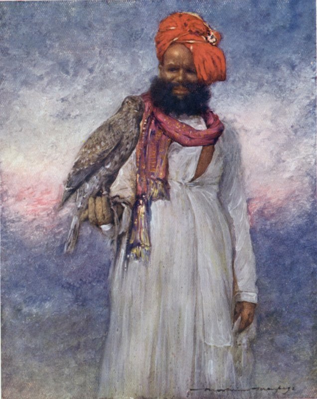 Ein Falkner von Rajgarh von Mortimer Ludington Menpes