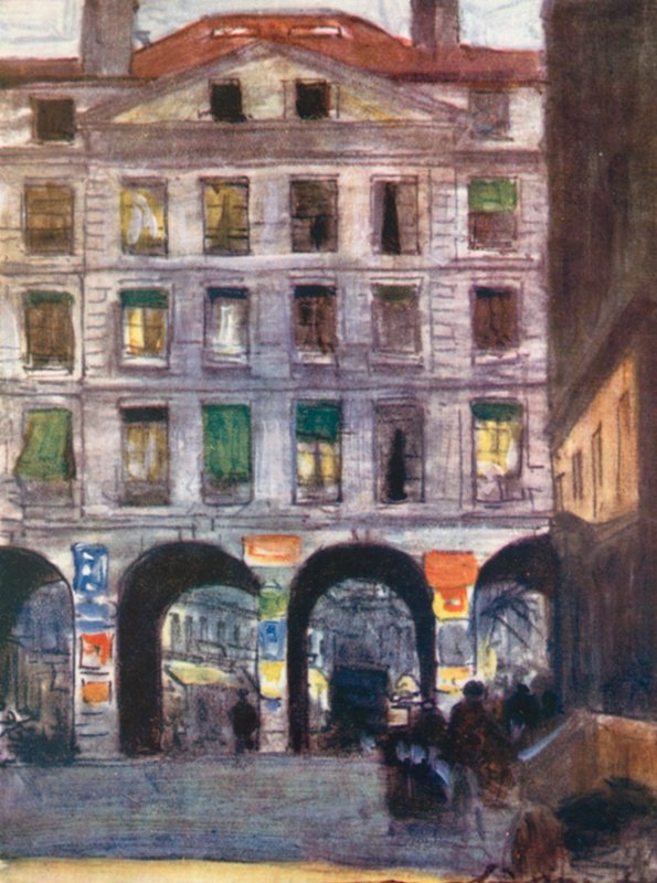 In der Rue St Honore von Mortimer Ludington Menpes