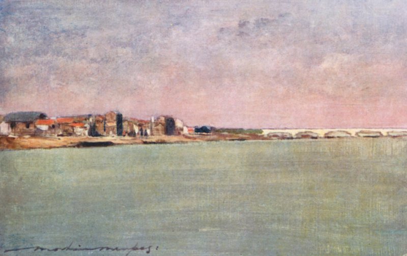 Die Seine bei Sonnenuntergang von Mortimer Ludington Menpes