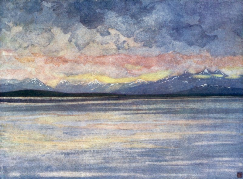 Norwegen: Berge und Fjord gegenüber Molde von Nico Jungman