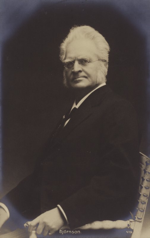 Bjornstjerne Bjornson (1832-1910), norwegischer Nobelpreisträger von Norwegian Photographer