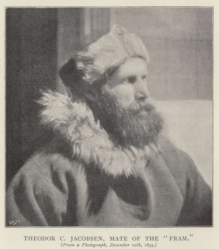 Theodor C. Jacobsen, Maat der "Fram" von Norwegian Photographer