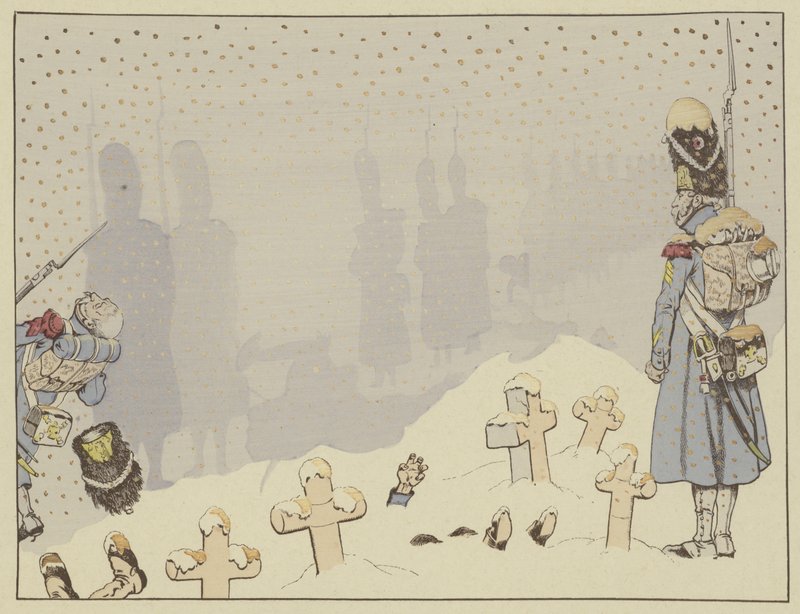 Die Schlacht bei Eylau, die blutigste von Napoleons Siegen, 8. Februar 1807 von Onfray de Breville Job