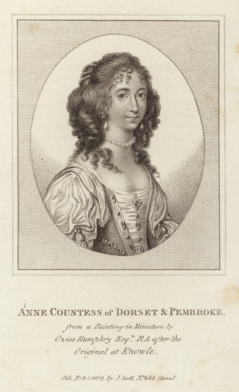 Anne Gräfin von Dorset und Pembroke von Ozias Humphry