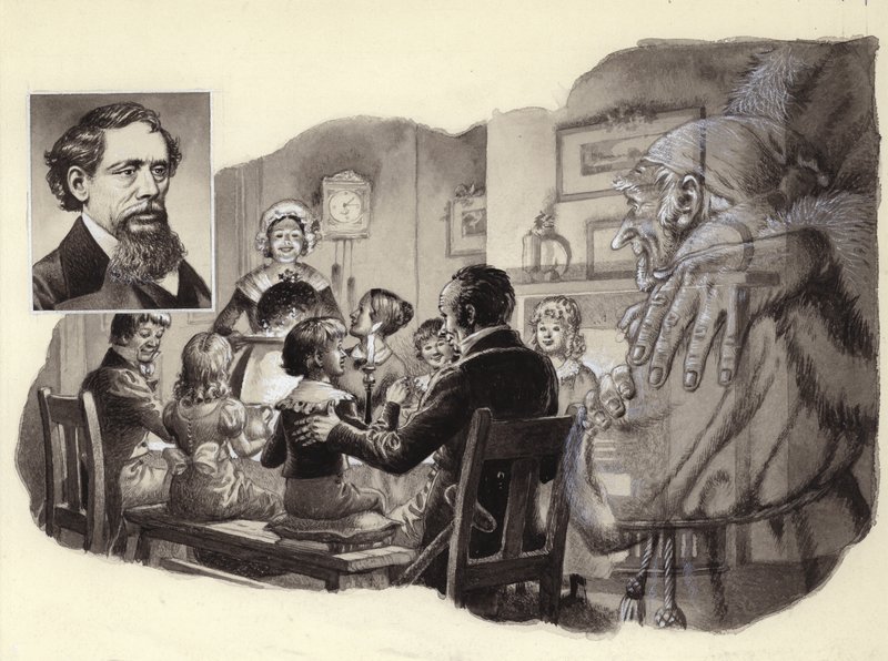 Eine Weihnachtsgeschichte von Charles Dickens von Pat (1907 95) Nicolle
