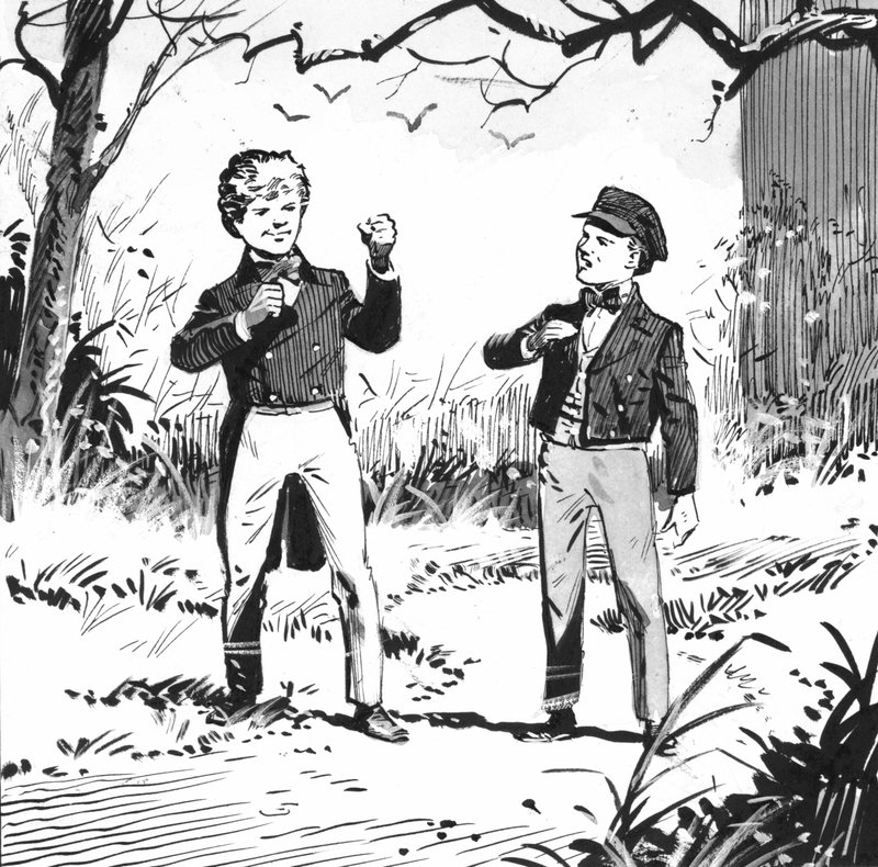 Illustration für Große Erwartungen von Charles Dickens von Pat (1907 95) Nicolle