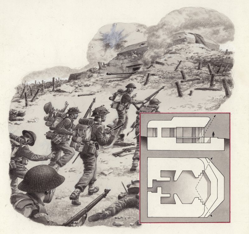 Die alliierte Invasion in der Normandie von Pat (1907 95) Nicolle