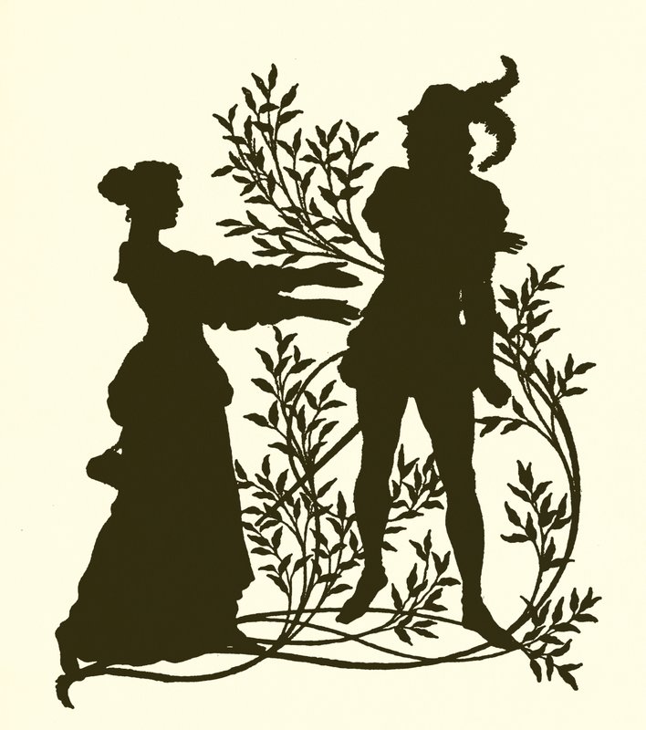 Ein Sommernachtstraum, Silhouette von Paul Konewka