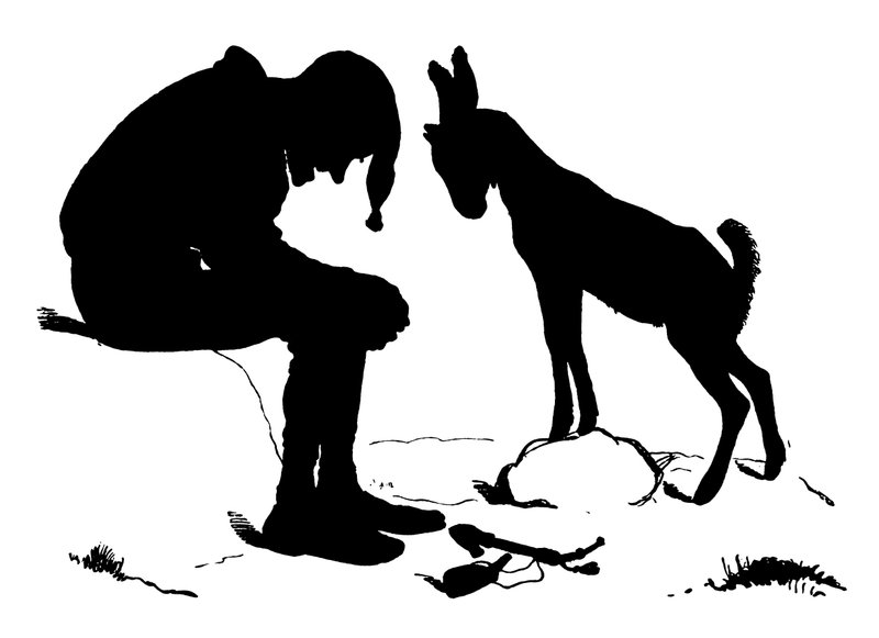 Silhouette von Paul Konewka von Paul Konewka