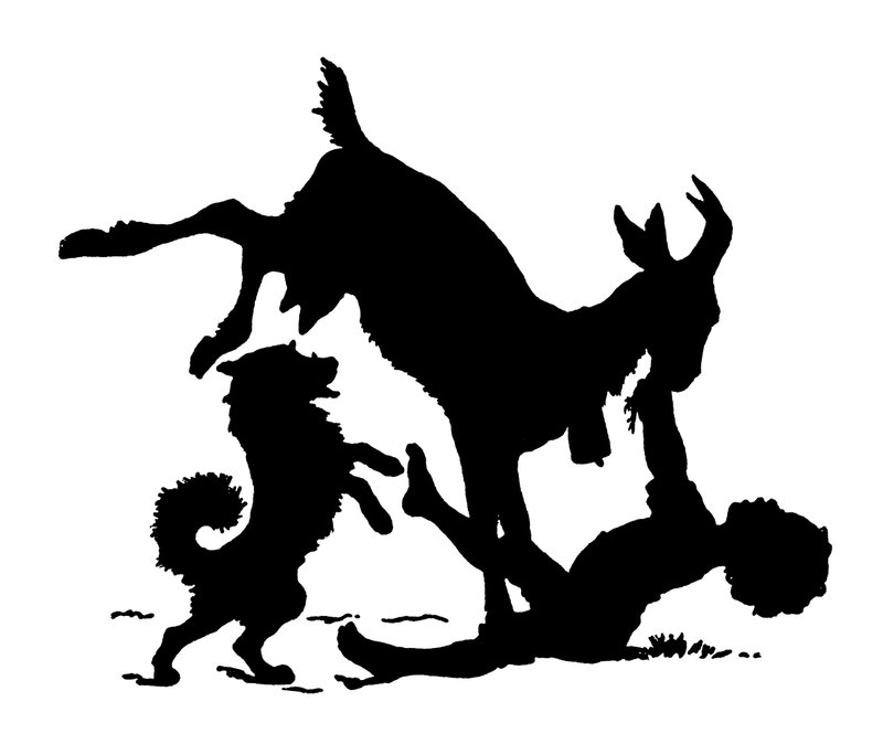 Silhouette von Paul Konewka von Paul Konewka