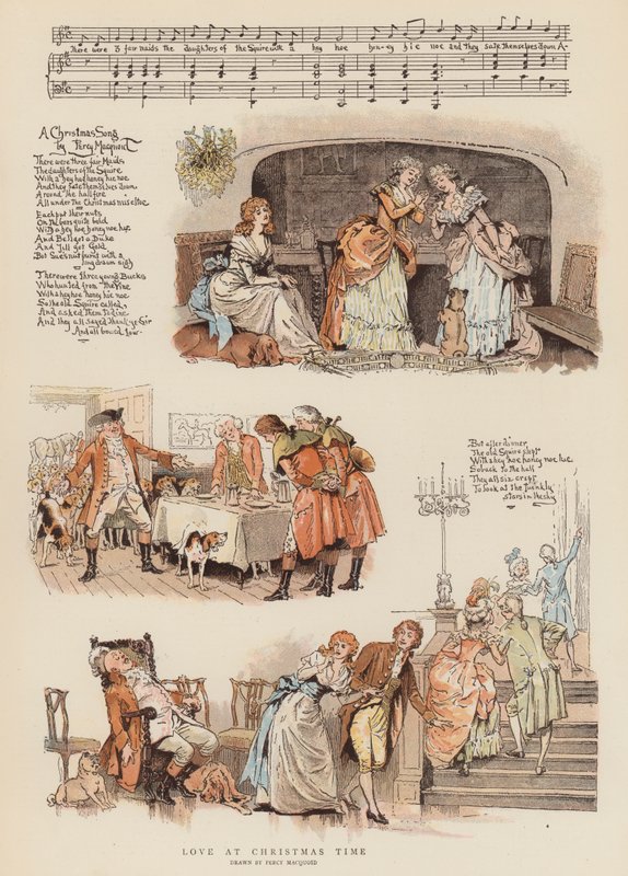 Liebe zur Weihnachtszeit von Percy Macquoid