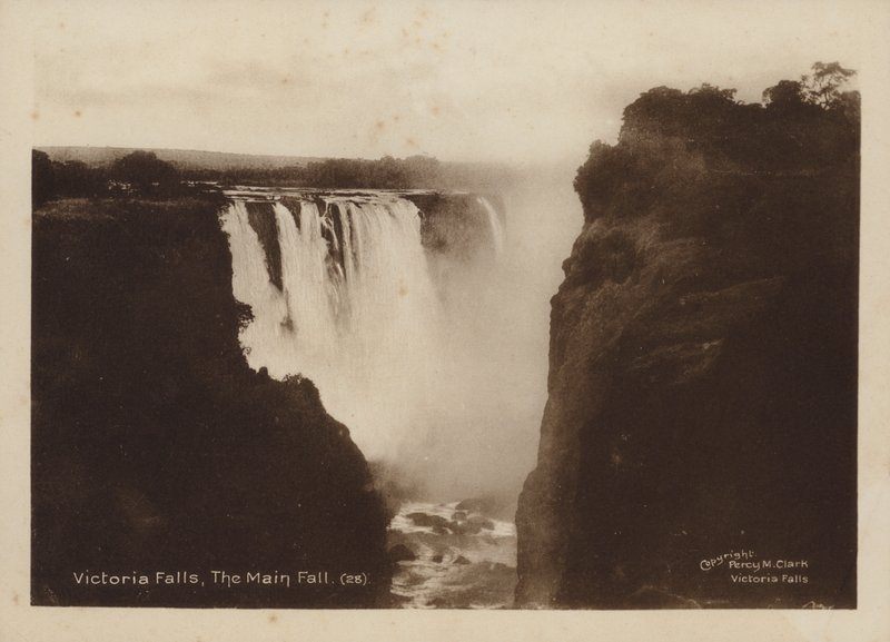 Victoriafälle, Der Hauptfall von Percy M. Clark