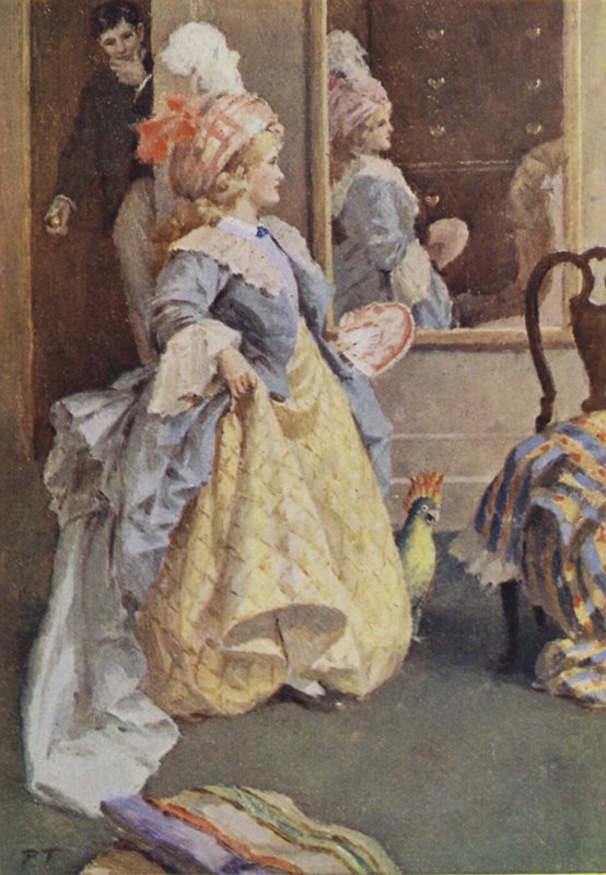 Illustration für Little Women von Louis M. Alcott von Percy Tarrant