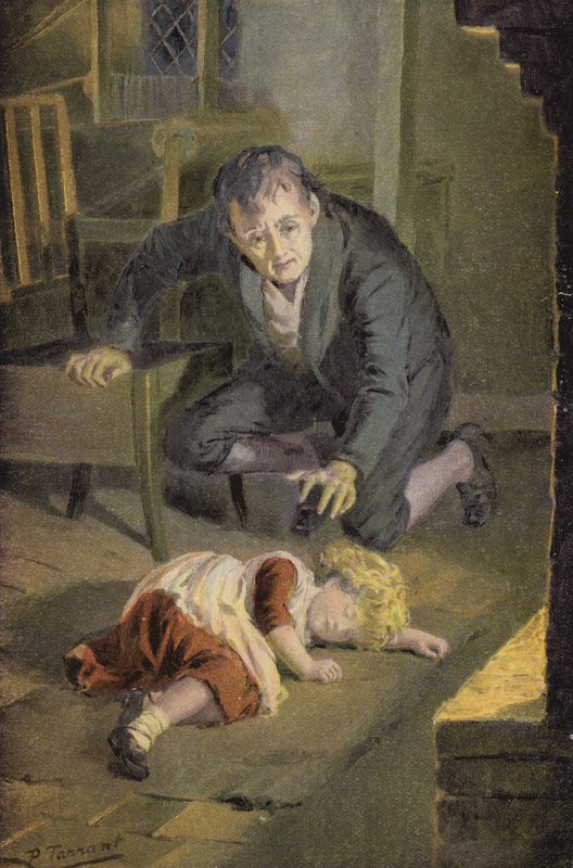 Illustration für Silas Marner von George Eliot von Percy Tarrant