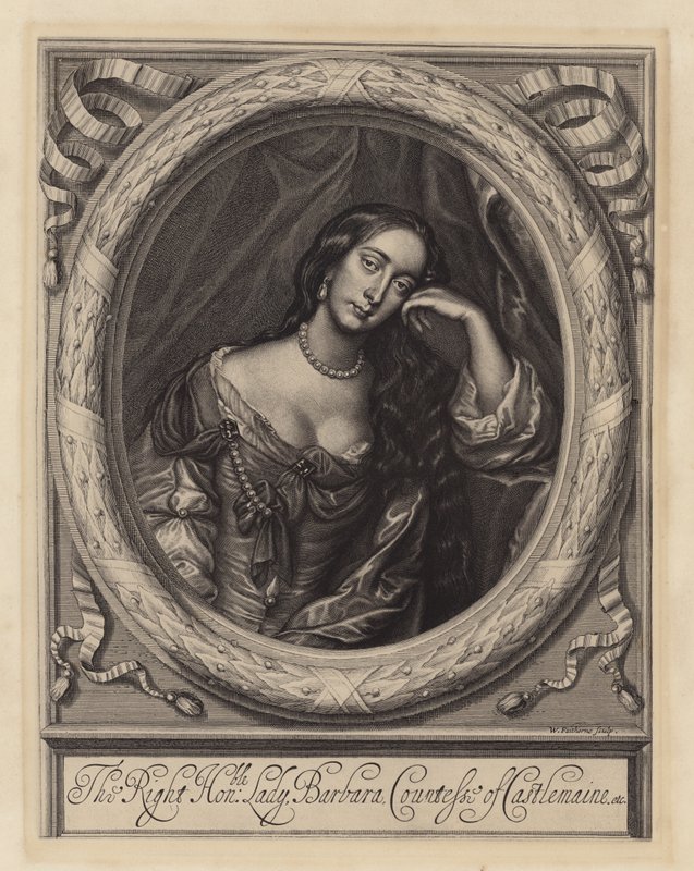 Barbara Villiers, Gräfin von Castlemaine, Geliebte von König Karl II. von Peter (after) Lely