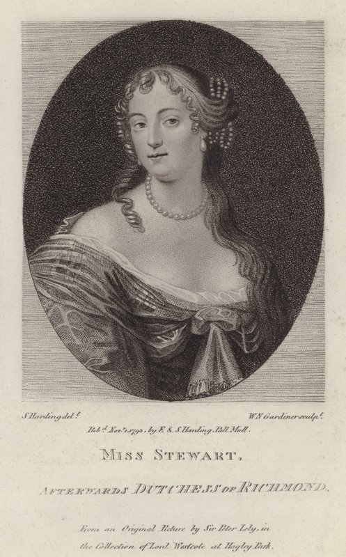 Frances Stewart, Herzogin von Richmond von Peter (after) Lely