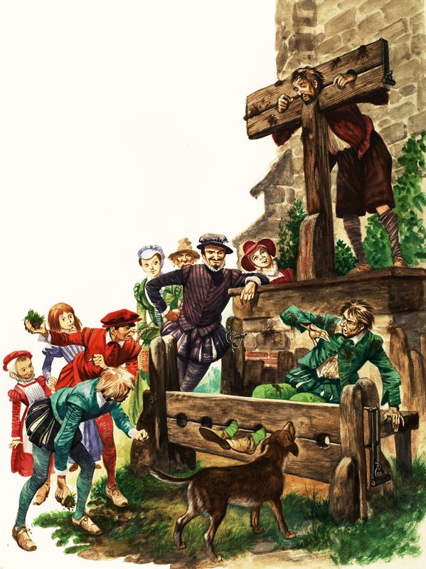 Es war einmal... Bestrafung in Tudor-Zeiten von Peter Jackson