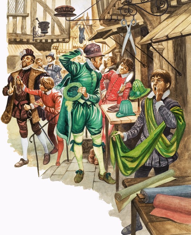 Es war einmal... Markt- und Straßenhändler im Tudor-Zeitalter von Peter Jackson