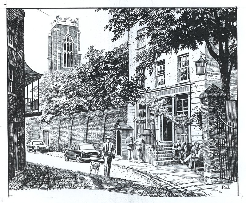 Der Grenadier, Wilton Row, Belgravia von Peter Jackson