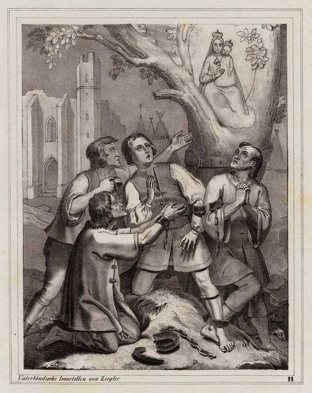 Erscheinung der Jungfrau, Hietzing, Wien von Peter Johann Nepomuk Geiger